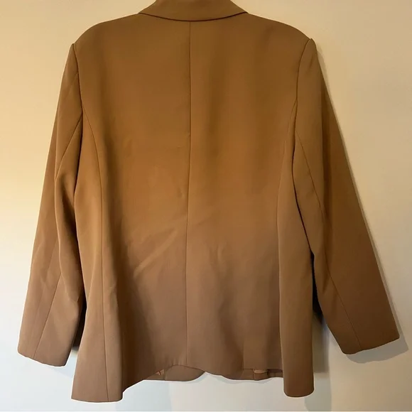 Prettygarden Women’s Classic Brown Blazer - Picture 3 of 4